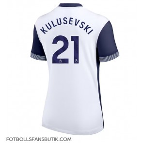 Tottenham Hotspur Dejan Kulusevski #21 Replika Hemmatröja Damer 2024-25 Kortärmad